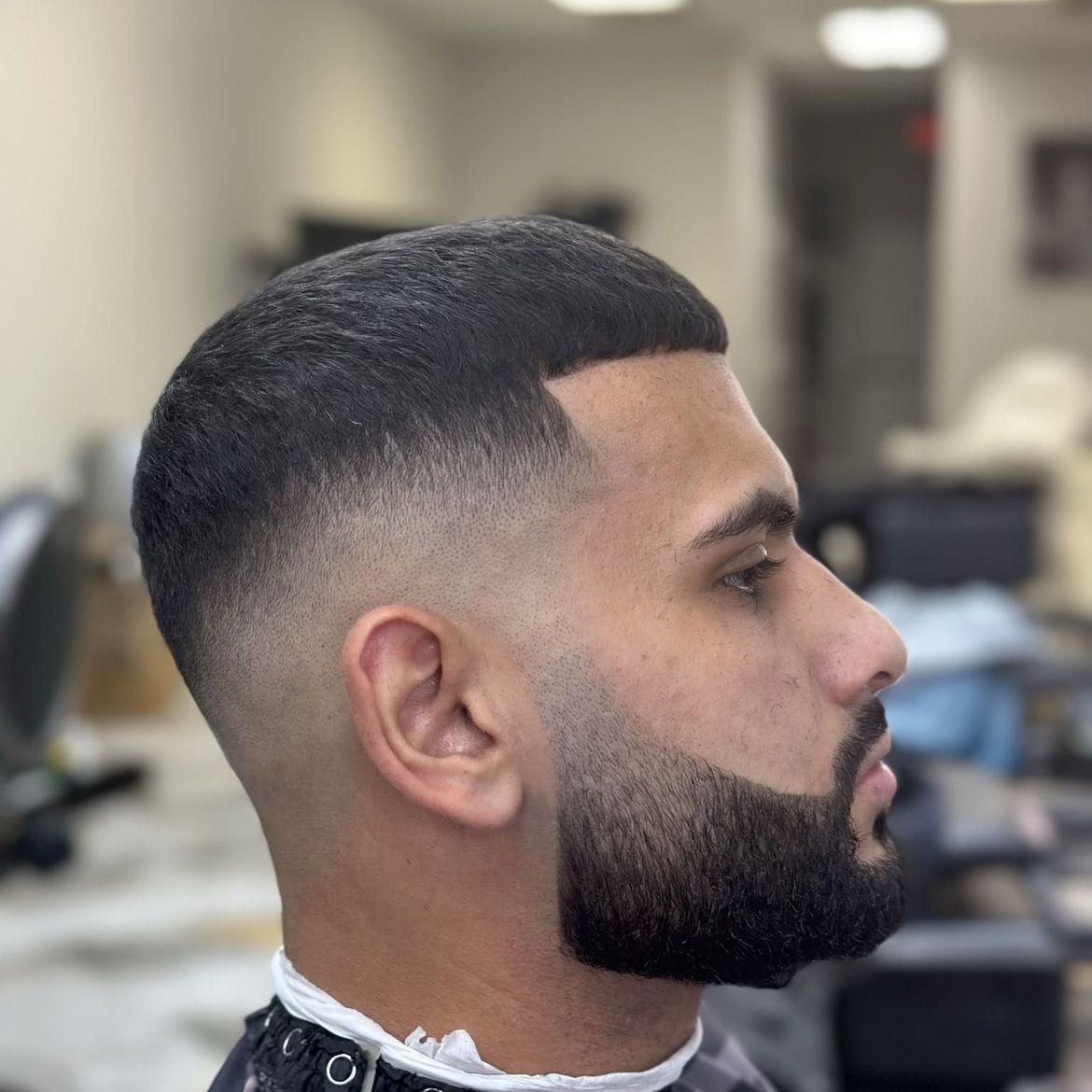 Professional Middle Eastern beard fade - mobile barber service